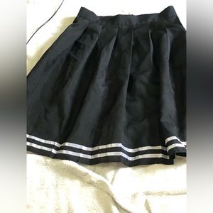 Black mini skirt-COSPLAY